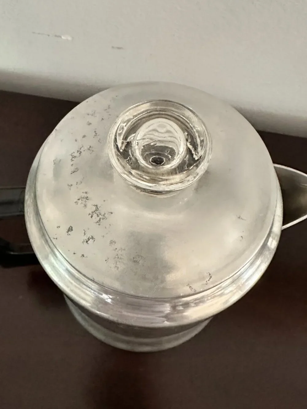 Vintage 6 Cup Aluminum Stovetop Coffee Percolator Maker Pot Complete